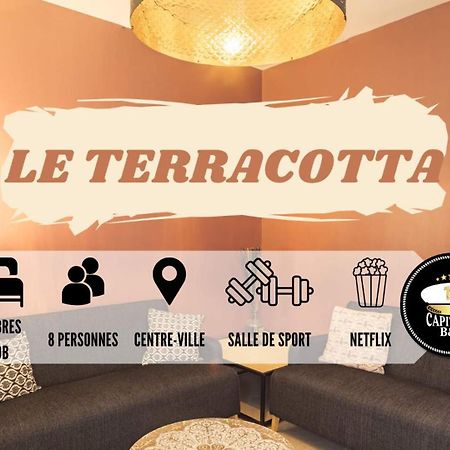 Le Terracotta Ideal Groupe Salle De Sport Parking Gratuit Troyes Exterior photo